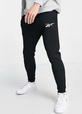 Черные джоггеры с логотипом Reebok Core-Черный цвет