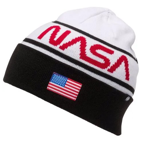 Шапка 686 NASA размер one size, black