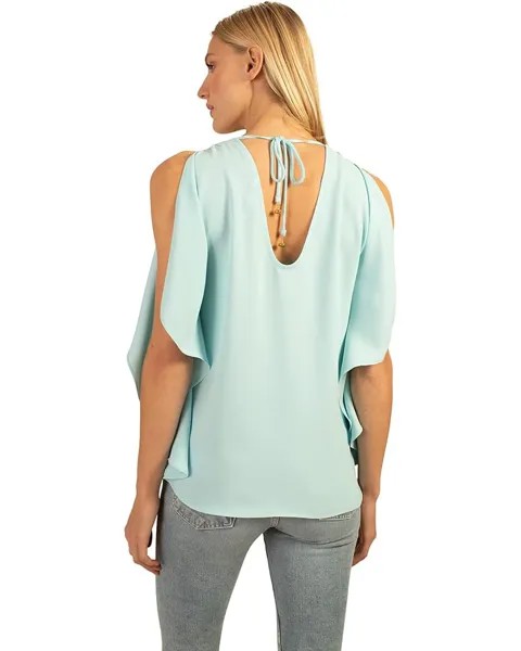 Топ Trina Turk Haipo Top, цвет Sky