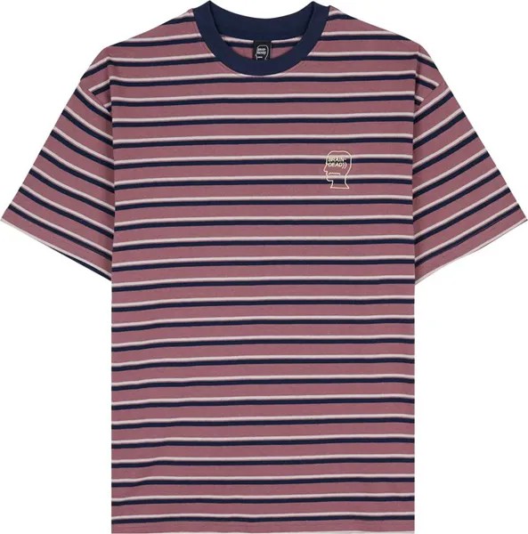 Футболка Brain Dead 94 Striped T-Shirt 'Pink', розовый