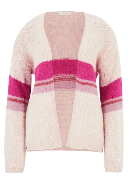 Кардиган CARTOON Casual Strickjacke mit Blockstreifen, цвет Rosé/Pink