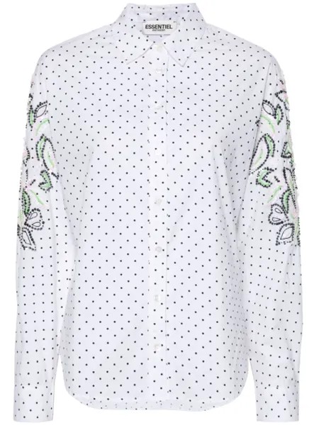 Essentiel Antwerp рубашка Feenie с пайетками, черный