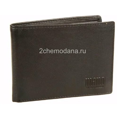 Мужское кожаное портмоне Mano 14660/2 black