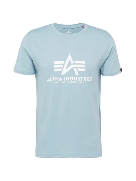 Футболка Alpha Industries, светло-синий