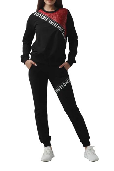 Спортивные брюки женские EZE 7924/41/-PANTAL/ черные 50