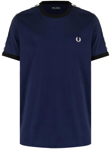 FRED PERRY футболка с вышитым логотипом