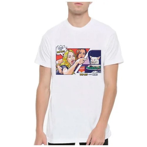 Футболка Design Heroes, размер S, белый