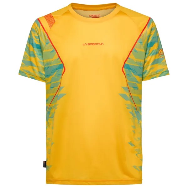 Беговая рубашка La Sportiva Pacer T Shirt, цвет Bamboo/Tropic Blue