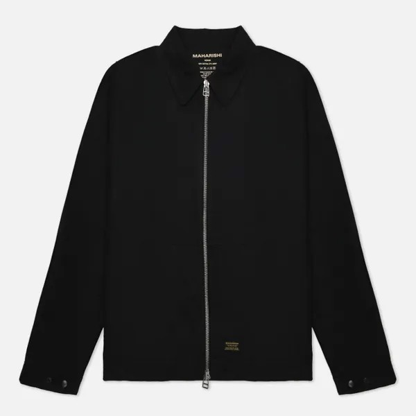 Мужская куртка ветровка maharishi Miltype Deck чёрный, Размер S