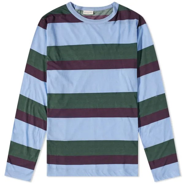 Футболка Dries Van Noten Long Sleeve Habbot Striped Tee