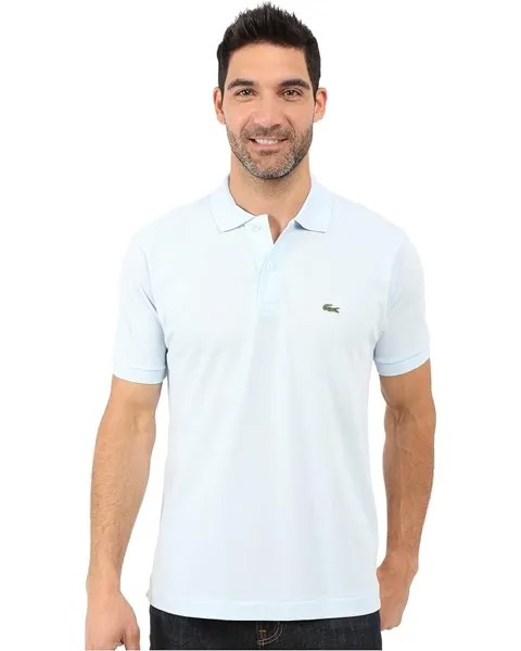 Поло Lacoste L1212 Classic Pique Shirt, цвет Rill Light Blue