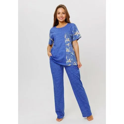 Пижама  Modellini, размер 58, синий