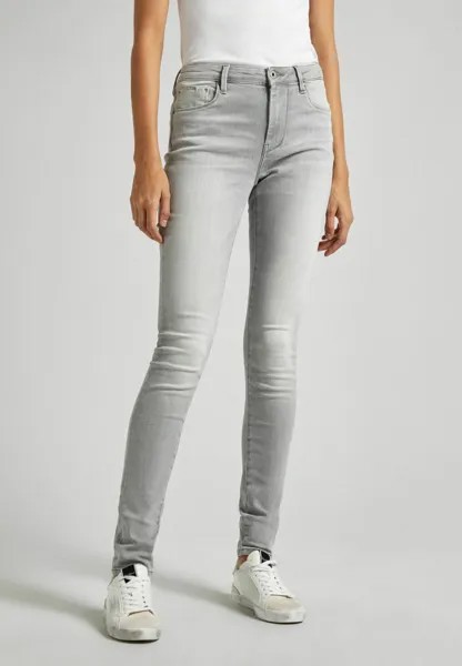 Джинсы скинни Pepe Jeans, цвет denim