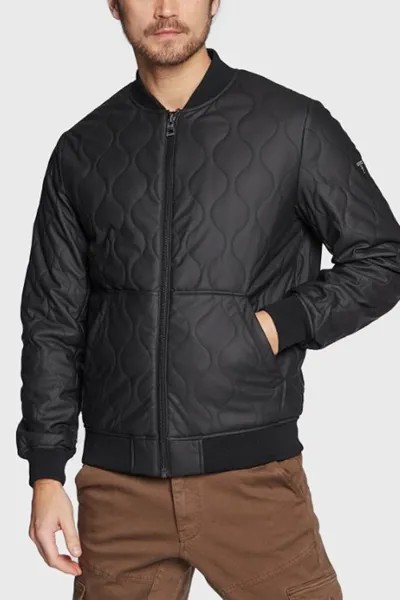 Бомбер мужской Guess M3RL08 WBS80 черный L