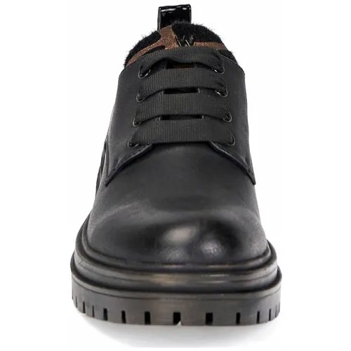 Ботинки женские Wrangler Courtney Safari Derby Wl02639-062 кожаные черные (40)