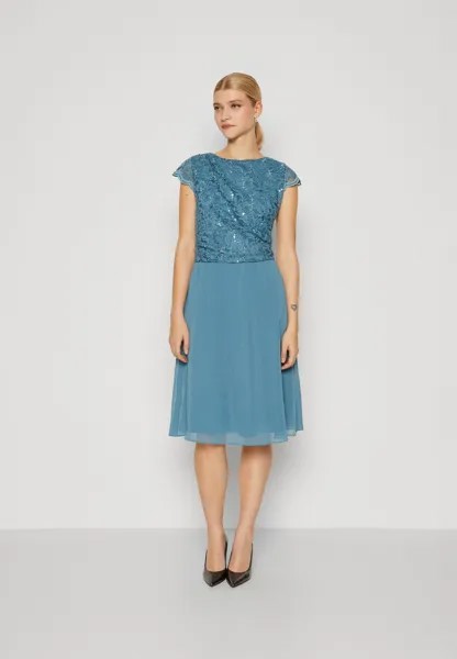 Коктейльное/праздничное платье EVENT DRESS Swing, цвет aqua blue