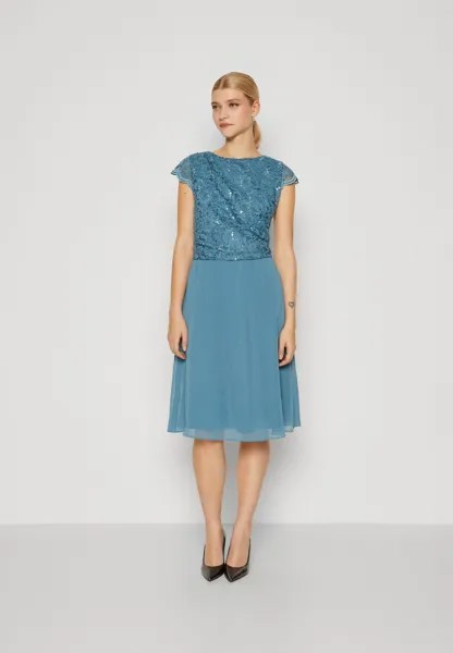 Коктейльное/праздничное платье EVENT DRESS Swing, цвет aqua blue