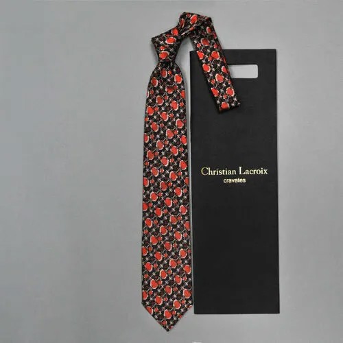 Галстук Christian Lacroix, коричневый