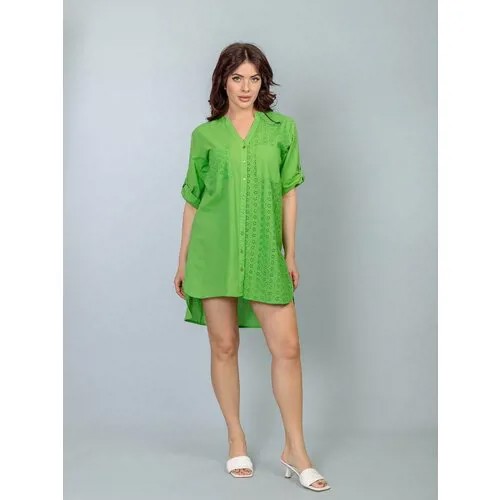 Платье размер 2XL, зеленый