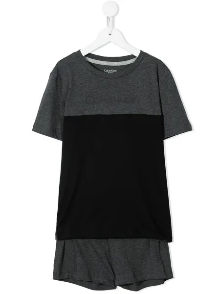 Calvin Klein Kids комплект из футболки и шортов с логотипом