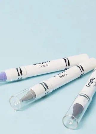 Три косметических карандаша Crayola - Карандаши для губ, щек и лица-Мульти