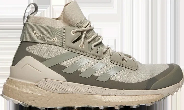 Ботинки Adidas Parley x Terrex Free Hiker 'Aluminium Sesame', коричневый