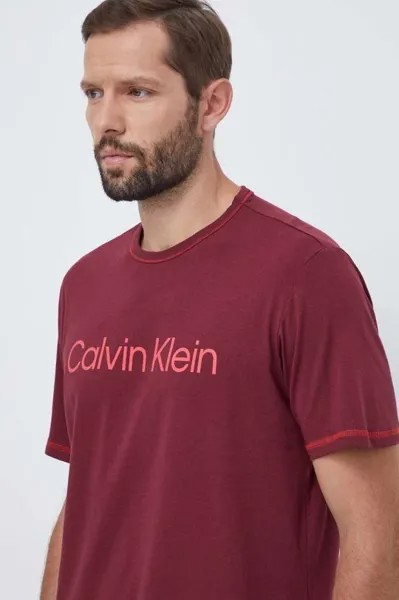 Футболка для отдыха Calvin Klein Underwear, бордовый