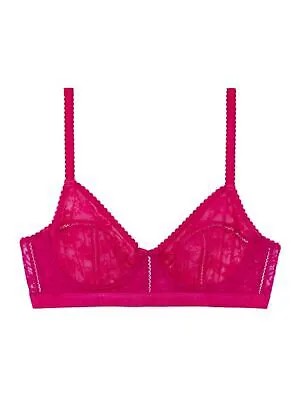 STELLAMCCARTNEY Intimates Фиолетовый бюстгальтер на косточках с тремя чашками 32А