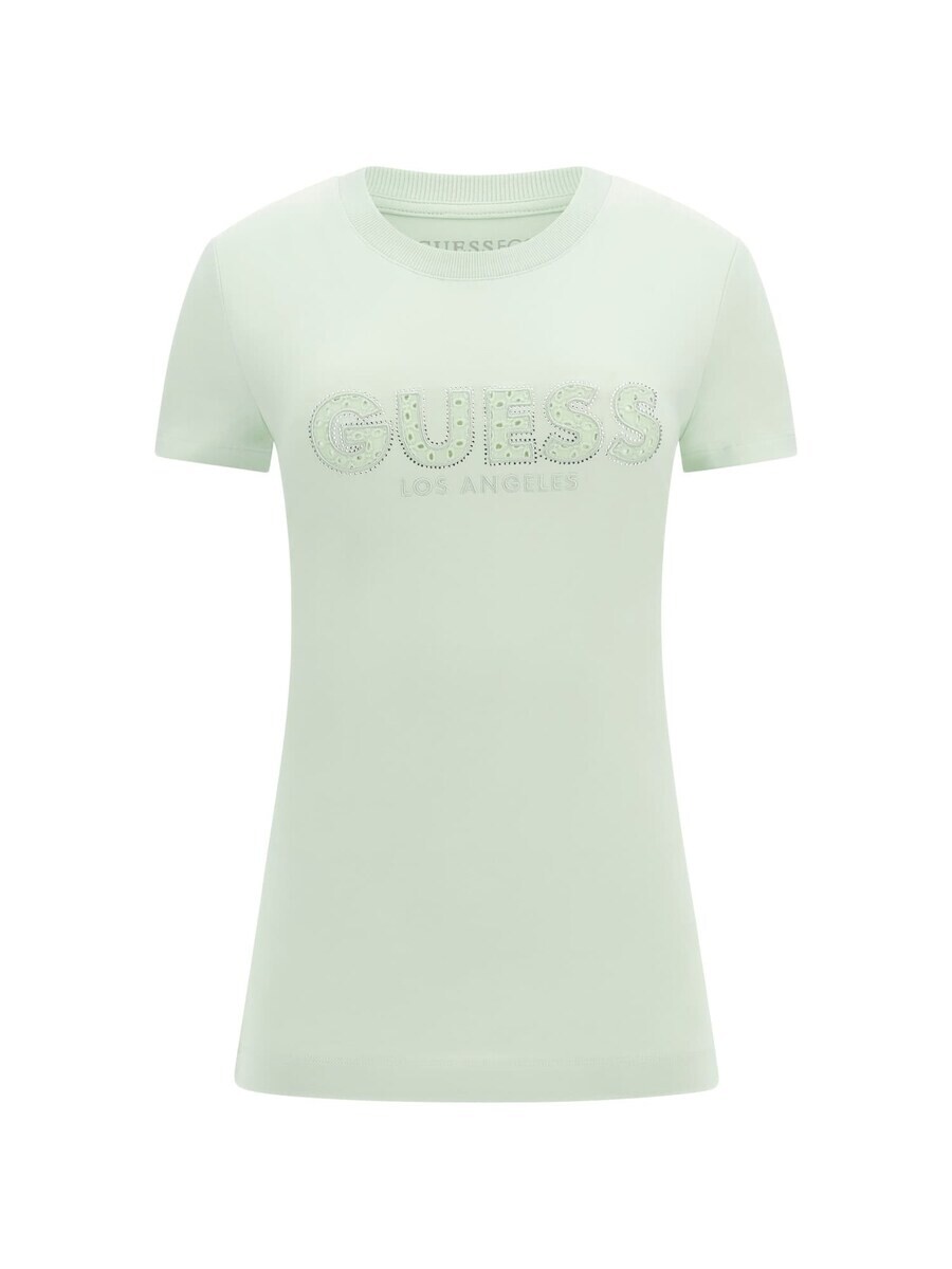Лонгслив Guess SANGALLO, цвет Pastel Green