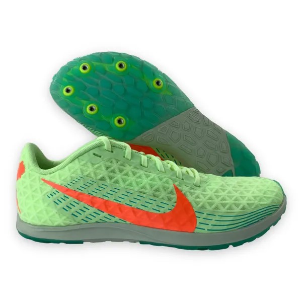 Мужские кроссовки Nike Zoom Rival Waffle 5 XC Cross Country Green Orange CZ1795-701 10–12