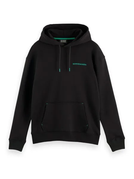 Худи унисекс Scotch & Soda 168485/0008 черное M