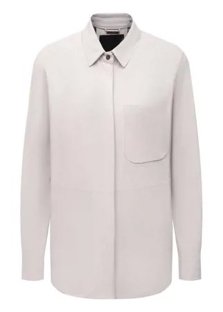 Замшевая рубашка Giorgio Armani