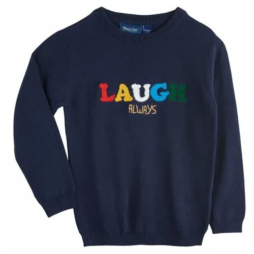 Пуловер детский для мальчиков AW19C545; Max&Jessi; Размер: 6-7; цвет: темно-синий