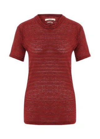 Футболка из смеси хлопка и льна Isabel Marant Etoile