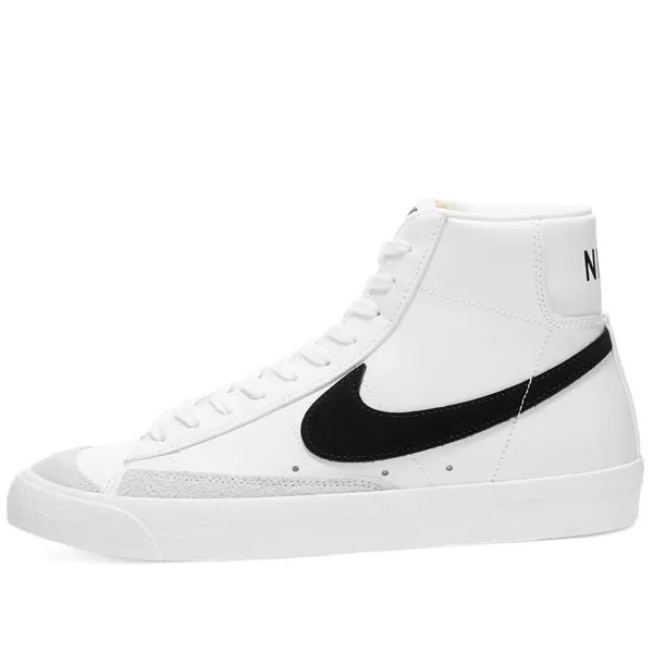 Кроссовки Nike Blazer Mid 77 W, белый/черный