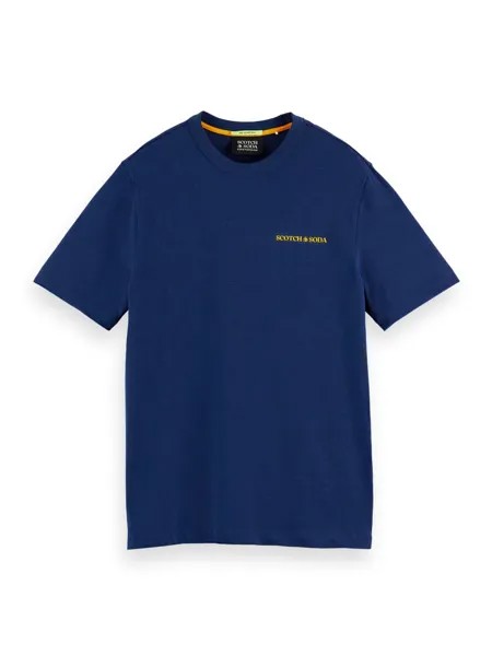Футболка унисекс Scotch & Soda 167331/1149 синяя L