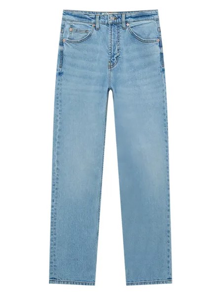 Повседневные джинсы Pull&Bear, светло-синий