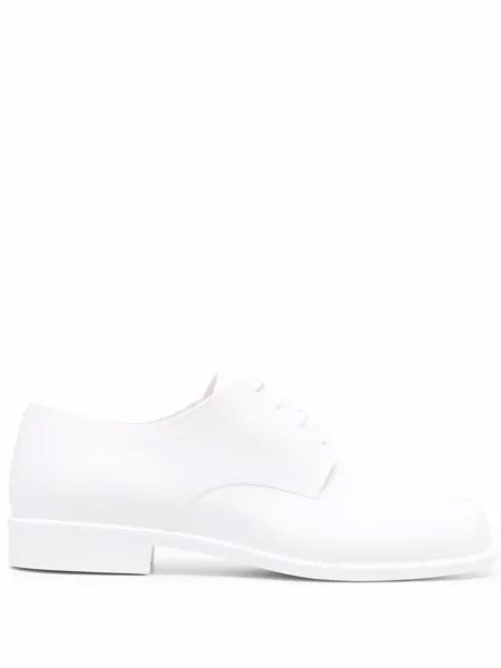 Maison Margiela броги Tabi на шнуровке, белый