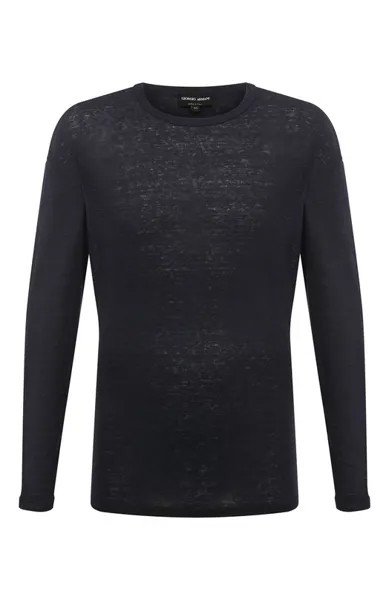 Льняной лонгслив Giorgio Armani