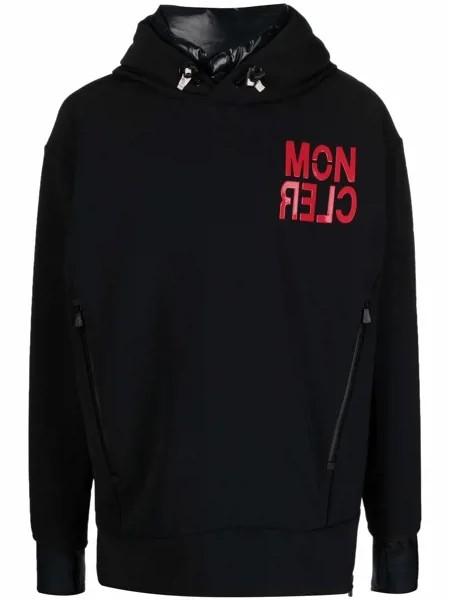 Moncler Grenoble худи с логотипом