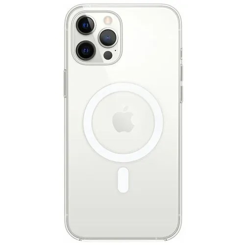 Чехол Apple MagSafe для iPhone 12 Pro Max, поликарбонат, прозрачный