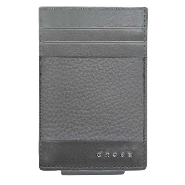 Держатель для денег Cross Nueva FV, серый, 11х8,2х1 см
