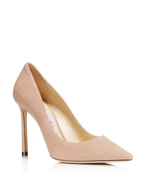 Женские туфли-лодочки Romy 100 с острым носком Jimmy Choo