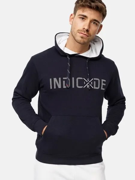 Толстовка лиззо Indicode, синий