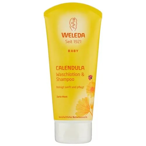 Weleda Детский шампунь-гель с календулой для волос и тела 200 мл