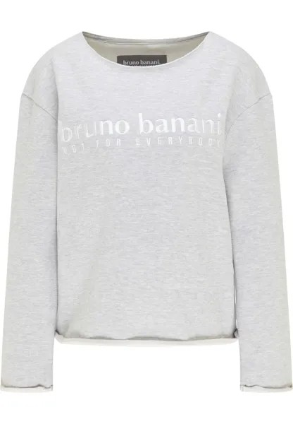 Толстовка Bruno Banani Price, пестрый серый