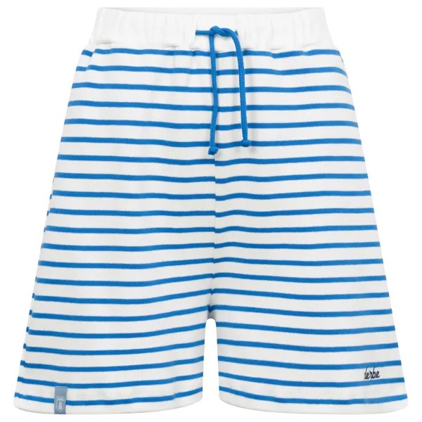 Шорты Derbe Women's Interstriped, цвет Off White/Princess Blue