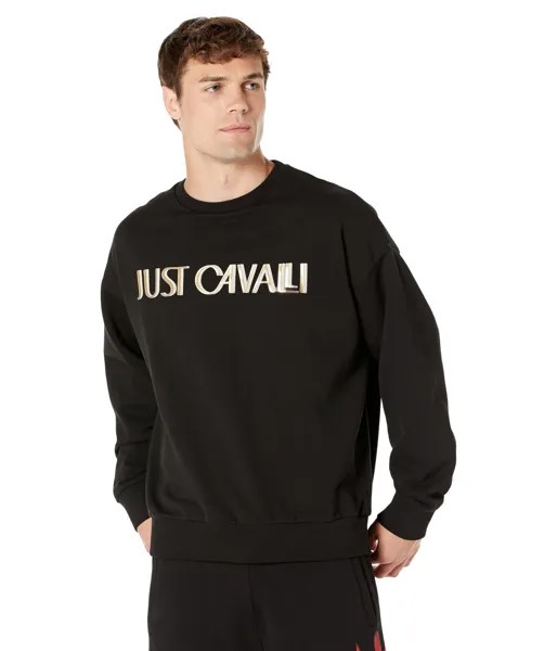 Худи Just Cavalli, Soho Crew Neck Sweatshirt with \