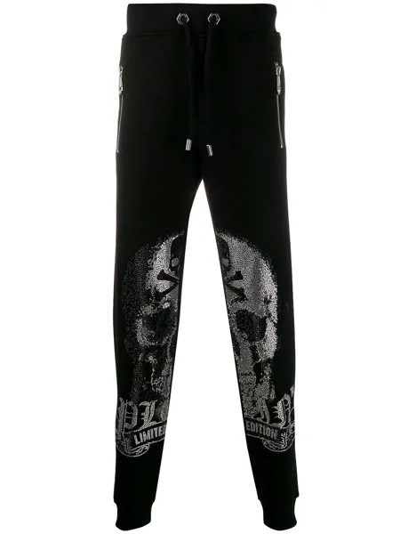 Philipp Plein спортивные брюки Skull