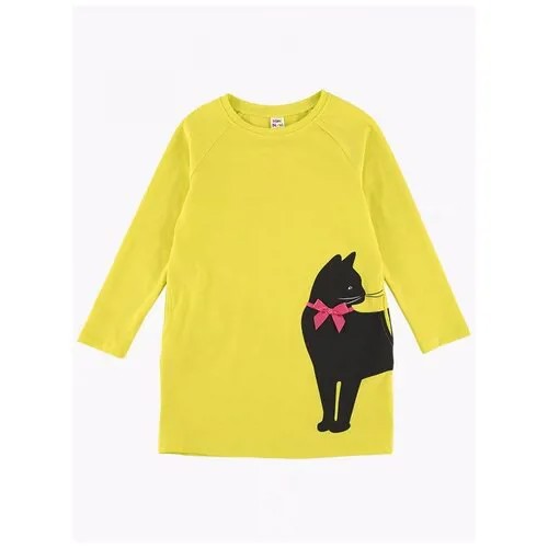 Платье Mini Maxi, модель 4311, цвет желтый, размер 110